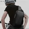 Bolso de pecho BANGE, bolso cruzado antiladrones para hombre, bolsos de hombro impermeables, viaje corto con carga USB para hombre, paquete de viaje 240130