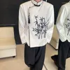 Männer Jacken SYUHGFA Stehkragen Männlicher Anzug Stilvolle Quasten Stickerei Baggy Blazer Chinesischen Stil 2024 Frühling Mode