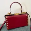 Designer Handbag Women Party Cosmetic Bag Square Crossbody Purse Top Mirror Quality Shoulder Bag Gold Hardware Hasp