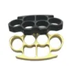 Four Finger Self Defense Buckle Tiger Hand Brace Fist Zinc Alloy Material Durable and 0864 G-frosted V04N