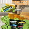 Party Favor Racing Track Stockable Dinosaur Jouet Avaler Véhicule Jeu Voiture Transporteur Camion Cadeau De Noël Pour Garçon Montessori