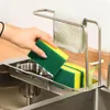 Kitchen Storage Stainless Steel Sink Retractable Drain Rack Household Vegetable Wash Basin Basket Filter