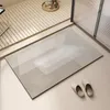 Bath Mats Diatom Mud Bathroom Anti-slip Mat Quick-drying Water-absorbent Thickness 2.5mm Rug Shower