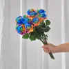 装飾的な花シミュレーション保湿ローズ偽の花ホームリビングルームテーブル装飾配置人工結婚式の色