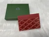 10A gy Leather Cardholder Wallet Luxury Designer Print Pattern Leather Men and Women Card Wallet With Box Wholesale