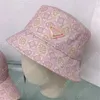 패턴 조절 가능한 고급 프라다스 모자 야구 모자 캡 파다 모자 남성 여성 PRD 모자 Casquette Femme Pra Gorras 전체 기하학적 디자이너 Sun Hats 버킷