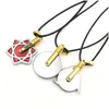 Colliers de pendentif Collier cosplay bijoux en cuir colliers de pendentif