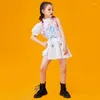 Stage Wear Children's Performance Clothing Sequins Fashion Runway Shows Trendy Girls' Jazz Dance