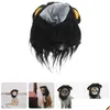 Costumi per gatti Cappello per animali domestici di Halloween per Natale Cosplay Consegna a domicilio Forniture per giardino domestico Dhgsw