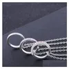 Colliers pendentifs Colliers Pendentifs Nouvelles femmes filles meilleurs amis lettre impression anneau pendentif collier livraison directe bijoux colliers P Dhtio