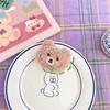 Broches 1 Uds. Oso de peluche marrón y rosa para mujeres y niños, alfileres de solapa, mochila, ropa, decoración para bufanda, insignias, hermoso regalo