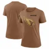 T-shirt Arizona''cardinals''Brown Men Men Młodzież 2023 Salute to Service Club Houllover Blue