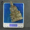 Dekoracyjne figurki retro miedź Guanyin Buddha Statua Dekoracja Dekoracja mosiężna rzeźba