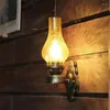 Vägglampa moderna vintage lampor rustika lampor kerogen lykta ljus rostig korridor hall sconce kök fixturer