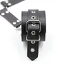 High Quality Female Gothic Punk Corset Erotic Bondage Leather Harness Leg Garters Belt Strap with Metal Buckle for Men Women 240126