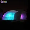 Promotion price large trade show tent inflatable white dome tent air blown igloo canopy marquee for party event