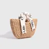 Borsa di design Summer Women's Fashion Basket Basket Woven Borse Choie Beach Borse Pagliet Borse di lusso Borse per tracolle di lusso CHPP-0411