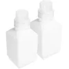 Liquid Soap Dispenser 2 Pcs Washing Powder Backflow Tank Sub Bottle Bucket Laundry Detergent Container Containers For White