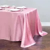 Table Cloth 10pcs/lot Rectangle Solid Tablecloth Satin Overlays Wedding Christmas Party Banquet Home Decor Dining Cover