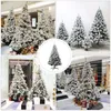 Weihnachtsdekorationen, künstlicher Baum, Weihnachtsdekoration, weiß, Party, Schmücken, Zuhause, PVC, entzückende Simulation, klassische Ornamente, Bäume, Fake, groß für