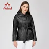 Dames Trenchcoats Astrid Lentejas 2024 Gewatteerd Demi-seizoen Korte Gewatteerde Jas Dameskleding Dames Slanke Riem Capuchon Warme Parka's