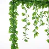 Flores decorativas 180cm videira artificial para decoração falsa folha de tartaruga parede pendurado planta casamento folhagem verde