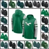 Philadelphia''agles''men fanatycy marki czarny/szary zaciemnienie tonal pullover z kapturem z bluzą