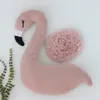 born Baby Pography Props Floral Backdrop Cute Pink Flamingo Posing Doll Outfits Set Accessories Studio Shooting Po Prop 240117