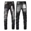 Heren jeans paarse jeans denim broek paarse jeans Jean herenbroek recht ontwerp retro streetwear PAARSE merk jeans broek