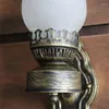 Vägglampa moderna vintage lampor rustika lampor kerogen lykta ljus rostig korridor hall sconce kök fixturer
