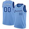 Herrtankstoppar färger i North Carolina Custom Basketball Jersey för män Personligt team unisex topp