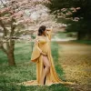 Dresses Shoulderless Pregnancy Dress Sexy Maternity Shoot Dresses Photography Maxi Maternity Gown Photo Prop Clothes for Pregnant Women