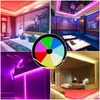 Andra evenemangsfestleveranser Tuya Smart LED -lampor RGB Flexibel Neon Strip 12V Dimble WiFi / Bluetooth Controller IR Remote Control Dheon