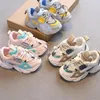 Girls Sneakers Childrens Boys Baby Mesh Breathable Kids Shoes Toddler Girl Sneakers Flats Shoes Outdoor Sneaker 240131