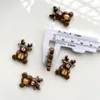 Craft Tools 20 DIY Christmas Gifts Birthday Reindeer Resin Flat Back Cabochon Art Supplies Decoration Charm Party