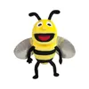 Dibujos animados lindo insecto serie juguete de peluche marioneta de mano diversión para niños antes de dormir cuentos marionetas de mano juguetes la boca puede moverse 240127