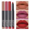 Makeup Matte Lipstick Pencil Set Lip Liner Velvete Nude Long Wear Lip Stick Waterproof Long Lipstick Present Set for Women 240124