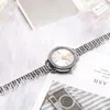 Wristwatches High Quality Fashion And Leisure Waterproof Automatic Mechanical Watch Diamond Bezel Five Bead Chain Elegant Women's