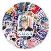 자동차 스티커 Donald Trump 50pcs 2024 USA Decals American yytlp Drop Delivery Automobiles 오토바이 외부 액세서리 Otojx