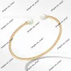 Designer Jewelry Bracelet Fashion Brand Davids Fashionable and Popular Pearl Open Bracelet Twisted Thread Handicraft Quick Sale