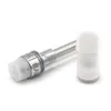 Ruwe Tuin Glazen Karren Verstuivers Keramische Spoelpatronen 0,8 ml 1,0 ml Lege 510 Draad Dikke Oliepatroon met Verpakking 300 stuks