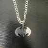 Pendant Necklaces HNSP Movies Bat Flash Stainless Steel Chain Necklace For Men Boy Jewelry Accessory Gift