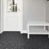 Hexágono terrazzo piso adesivo para banheiro quarto cobertura à terra adesivo espuma adesivos de parede padrão mármore decoração interior casa 240123