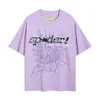 T-shirts pour hommes Spider Shirt Mens 555 Hip Hop Kanyes Style Sp5der Chemises Jumper Jeunes chanteurs européens et américains à manches courtes 8252CETW