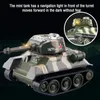 Mini RC Car Toy for Boys Remote Control Tank Radiokontrollerad Clawer Small Electronic Toys Simulate Tank Model Children Gift 240127