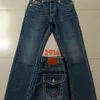 True Jeans Uomo Viola Jeans Jean ksubi Adesivi skinny neri Lavaggio chiaro Strappato Moto Joggers Rock Revival True Religions Jeans denim uomo