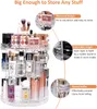 DreamGenius make-up organizer, 360 graden draaibare cosmetische opbergorganisator, 7-laags verstelbare make-up vitrine, geschikt voor sieraden make-up kwasten.