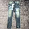 purple jeans men tag unisex jeans ripped skinny jeans pants for dhgate Washed Old clothes Pants pantalones Jeans Luxury brand jeans