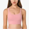 Yoga LU-010 Sports Bra Cross Back Sexy Women Intelders Roofroof Running Lu Bra Workout Gym Cloths wo h High igh