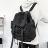 Zaino Hip Hop Punk Funzionale Uomo Donna Techwear Tattico Casual Borse da viaggio da viaggio Zaini impermeabili da campeggio all'aperto